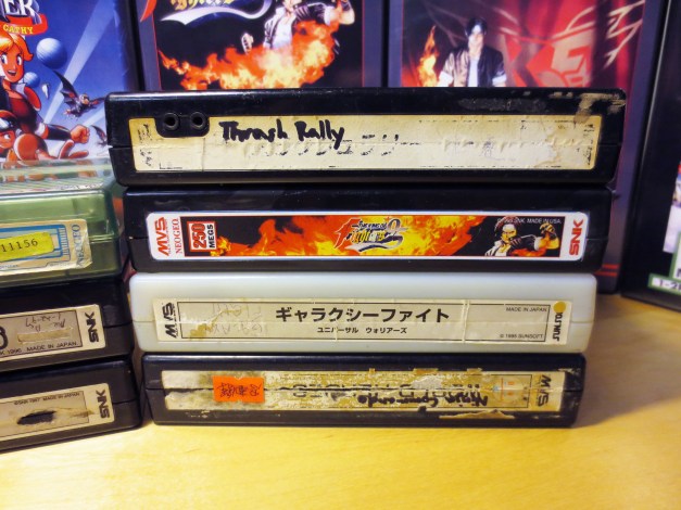 Neo Geo MVS Carts with New Labels 04