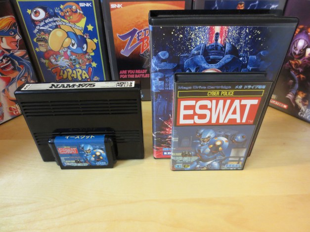 Genesis/Mega Drive next to Neo Geo MVS