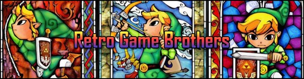 Retro Game Brotheres Banner