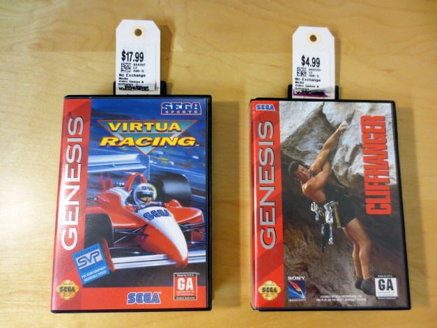 Value Village Virutua Racing and Cliff Hanger