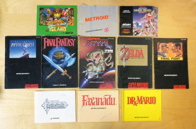 NES and SNES Manuals 01