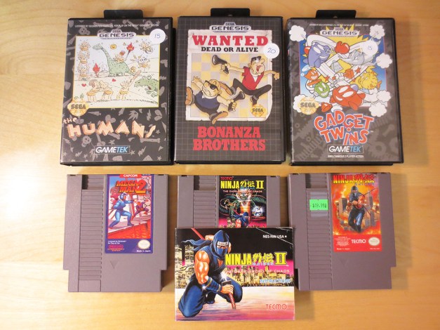 Genesis and NES Games