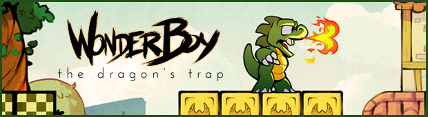 Wonder Boy the dragon's trap Banner